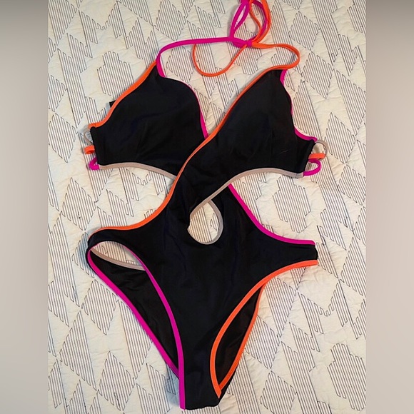 PINK Victoria's Secret Other - 🆕🔥PINK VICTORIA SECRETS GORGEOUS&VERY SEXY CURVACEOUS 1PIECE BATHING SUIT NWOT